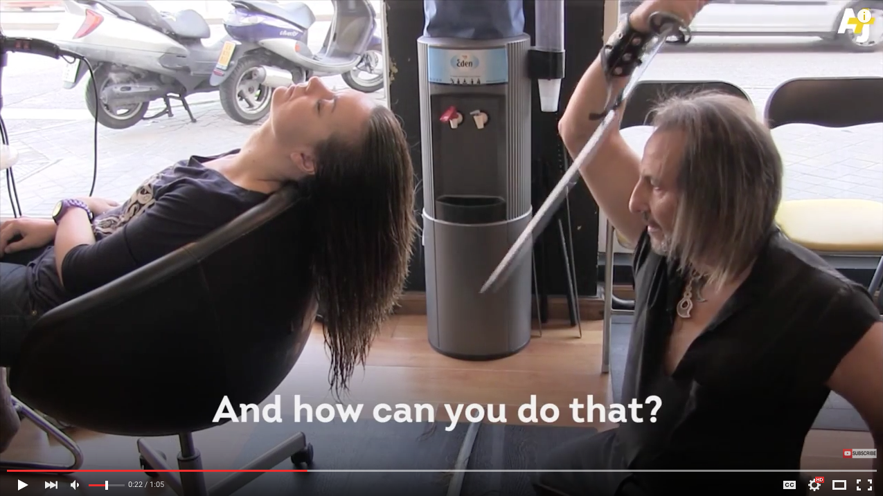 TRENDING NOW: Would you let this guy cut your hair? | iNFOnews.ca