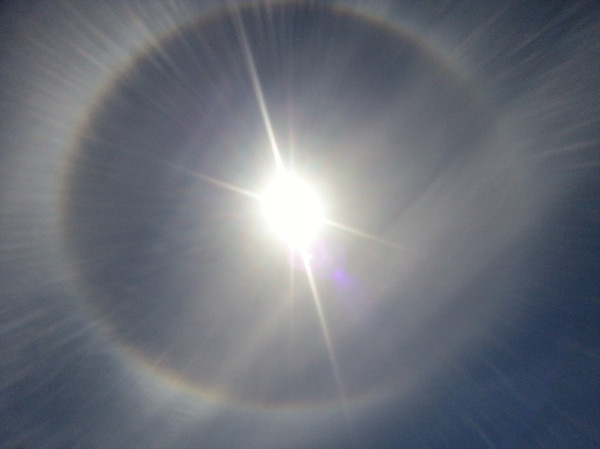 Strange but beautiful halo on the sun | iNFOnews.ca Strange but beautiful halo on the sun | iNFOnews.ca