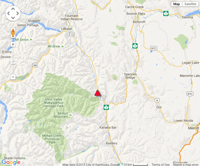 UPDATE: Highway 12 near Lytton reopens following rock slide | iNFOnews.ca