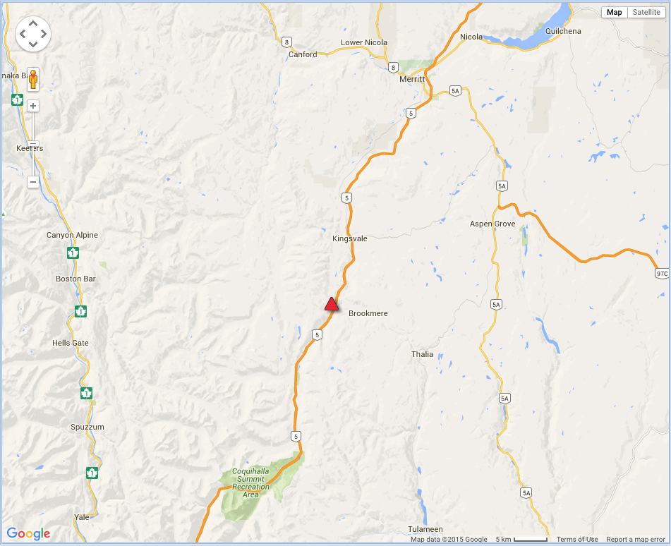 UPDATE: Crash on Coquihalla Highway south of Merritt | iNFOnews.ca