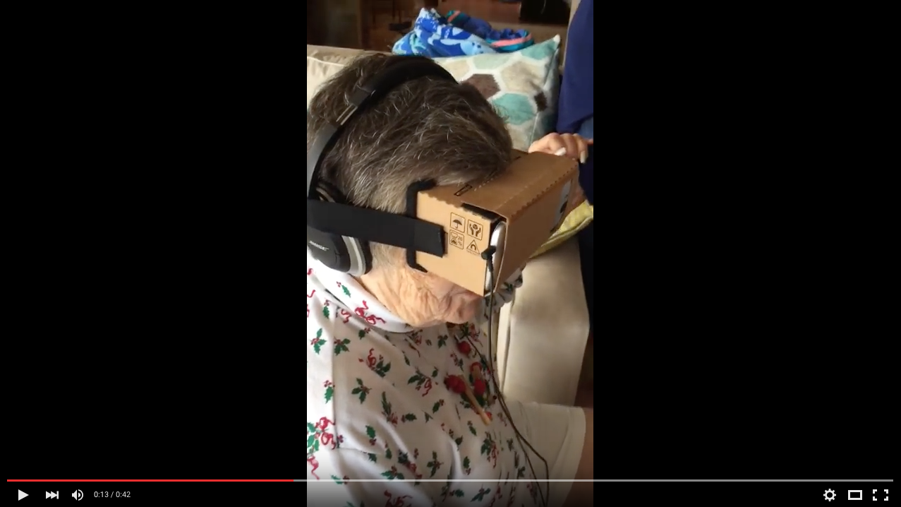 TRENDING NOW: Grandma gives virtual reality a try | iNFOnews.ca