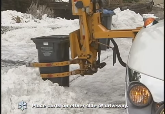 Waste collection in snowy or icy conditions | iNFOnews.ca