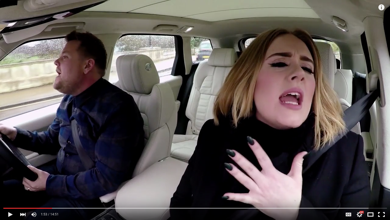 TRENDING NOW: Carpool Karaoke with Adele | iNFOnews.ca