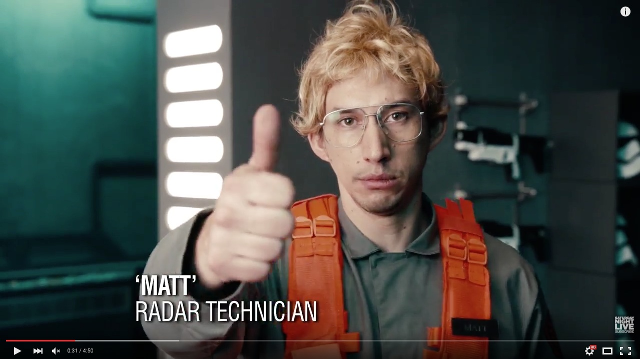 TRENDING NOW: SNL's Star Wars version of Undercover Boss | iNFOnews.ca TRENDING NOW: SNL's Star Wars version of Undercover Boss | iNFOnews.ca