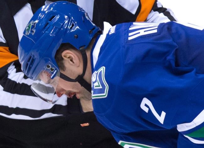 Canucks defenceman Dan Hamhuis nearing return after horrific injury | iNFOnews.ca