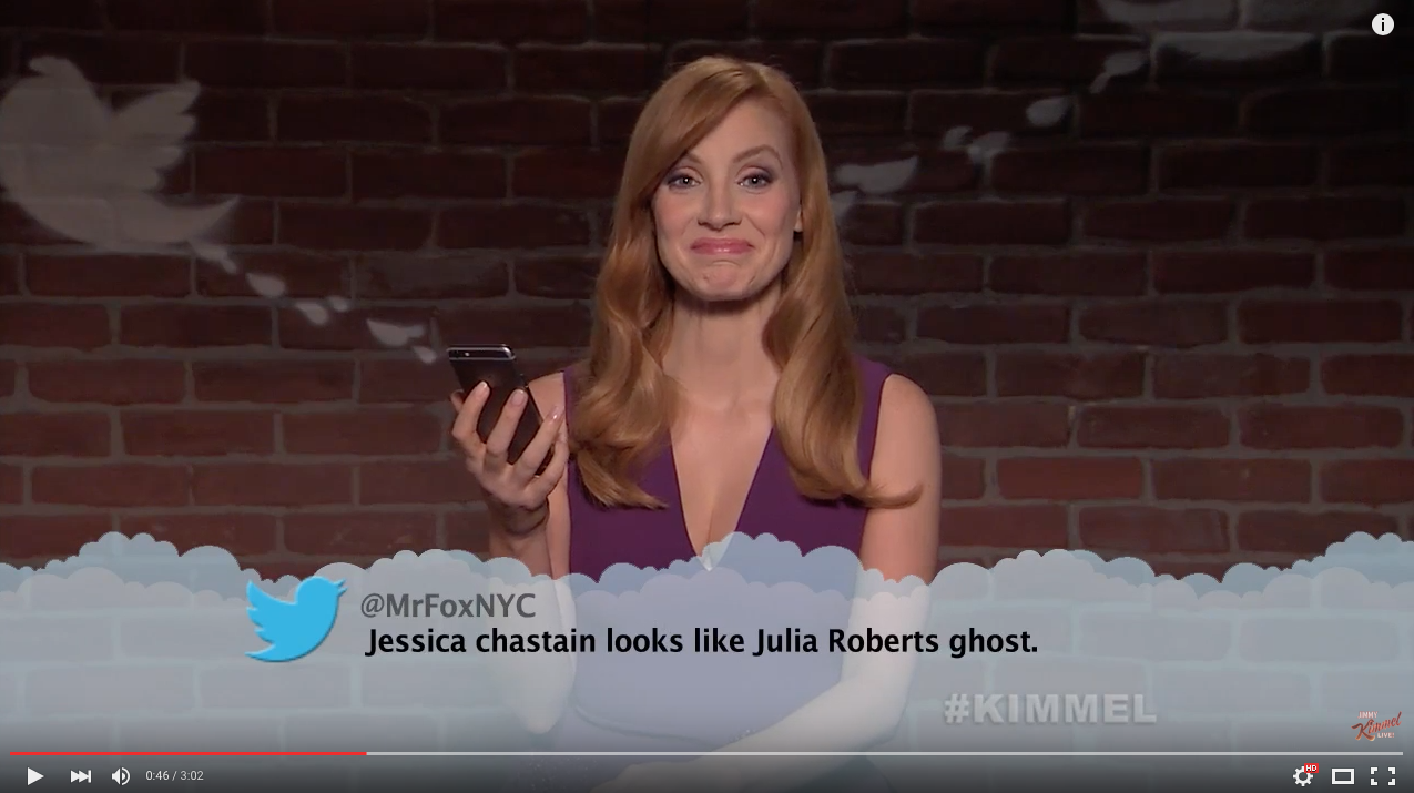 TRENDING NOW: Hollywood celebs read mean tweets | iNFOnews.ca TRENDING NOW: Hollywood celebs read mean tweets | iNFOnews.ca
