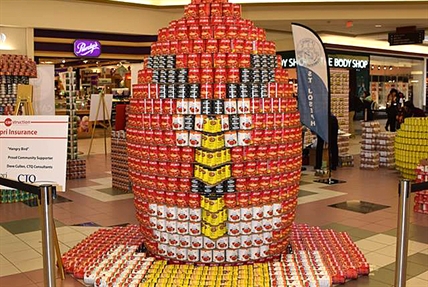 Angry Bird chosen as best can sculpture at annual fundraiser | iNFOnews.ca