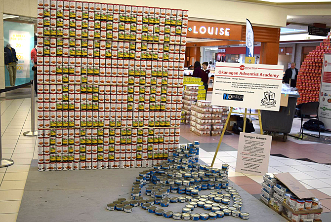 Angry Bird chosen as best can sculpture at annual fundraiser | iNFOnews.ca