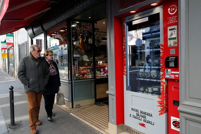 Paris gets sausages and steaks 24/7 from vending machine | iNFOnews.ca