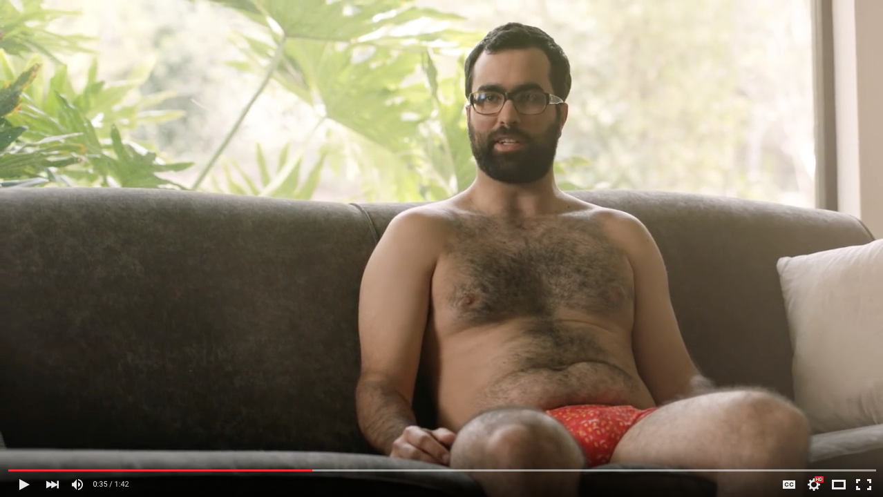 VIDEO: B.C. man's underwear gag for his wife leads to modelling gig | iNFOnews.ca