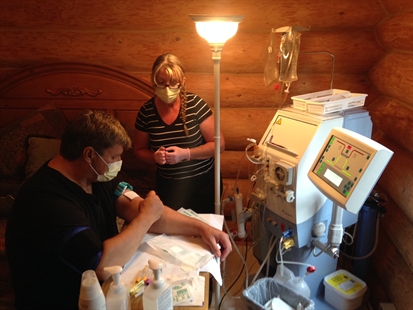 Home hemodialysis helps rural patient regain his independence | iNFOnews.ca
