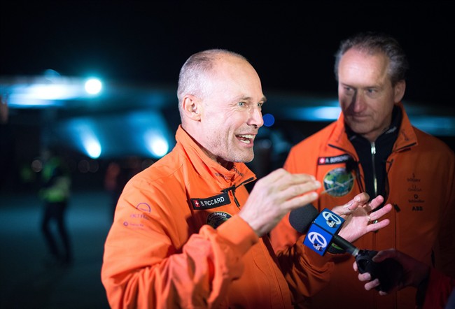 Solar-powered plane completes journey across Pacific Ocean | iNFOnews.ca Solar-powered plane completes journey across Pacific Ocean | iNFOnews.ca