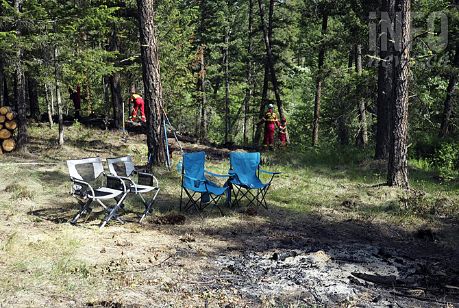 Investigation underway into illegal, unattended burn pile on a vacant lot in Ellison | iNFOnews.ca