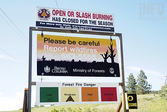Investigation underway into illegal, unattended burn pile on a vacant lot in Ellison | iNFOnews.ca