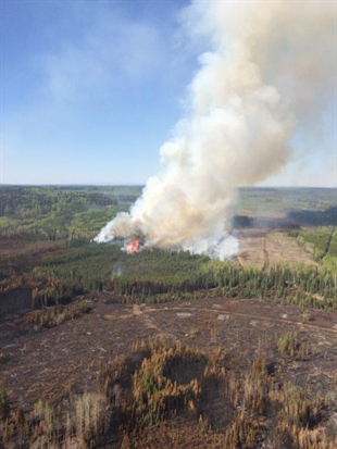 Evacuation, alerts for northeastern B.C. wildfires as winds kick up | iNFOnews.ca