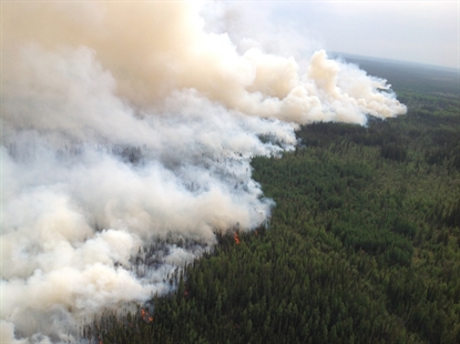 Snow and rain expected to help in fight against huge northeastern B.C. wildfires | iNFOnews.ca