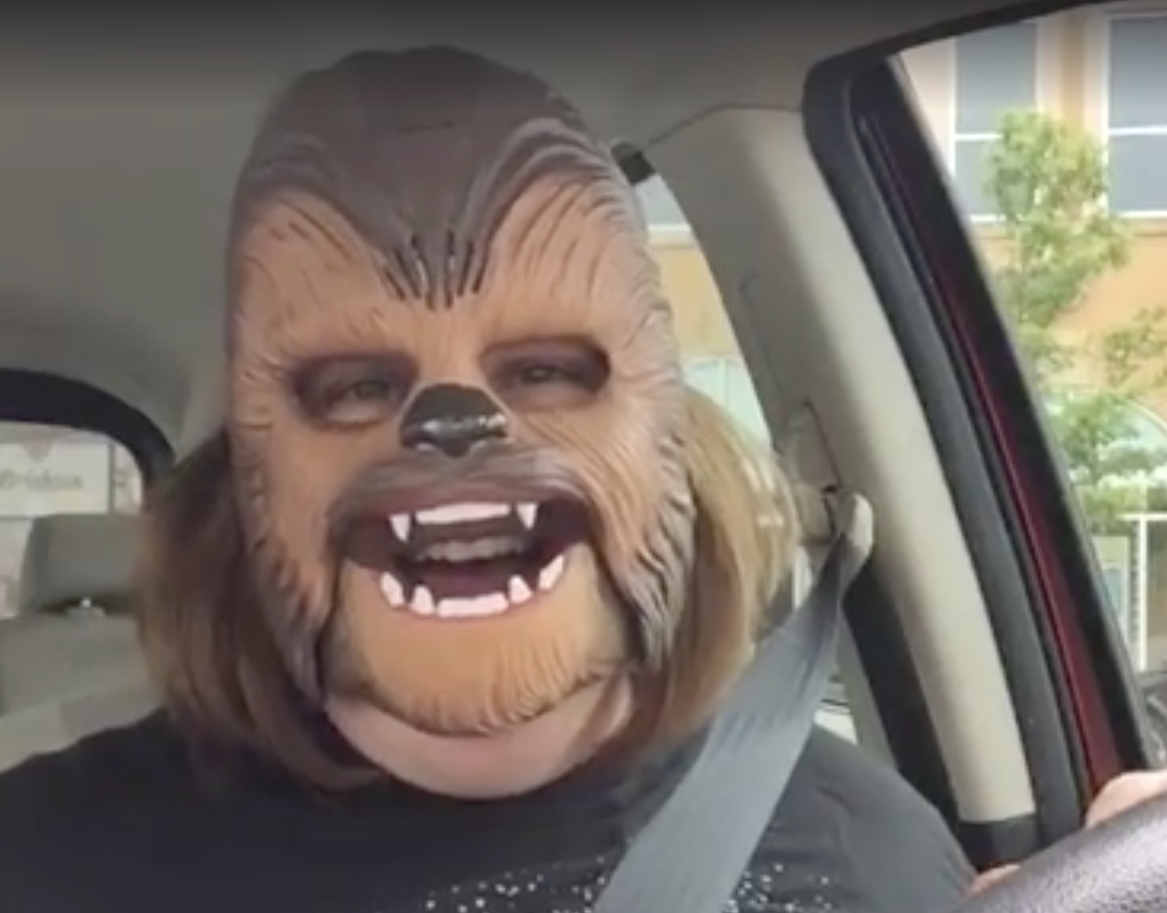 TRENDING NOW: Mom's hilarious Chewbacca video breaks Facebook record | iNFOnews.ca