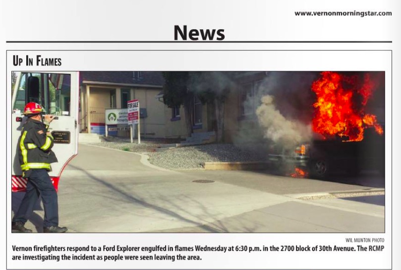 UPDATE: Vernon man charged with arsons submitted photos to news outlets | iNFOnews.ca UPDATE: Vernon man charged with arsons submitted photos to news outlets | iNFOnews.ca