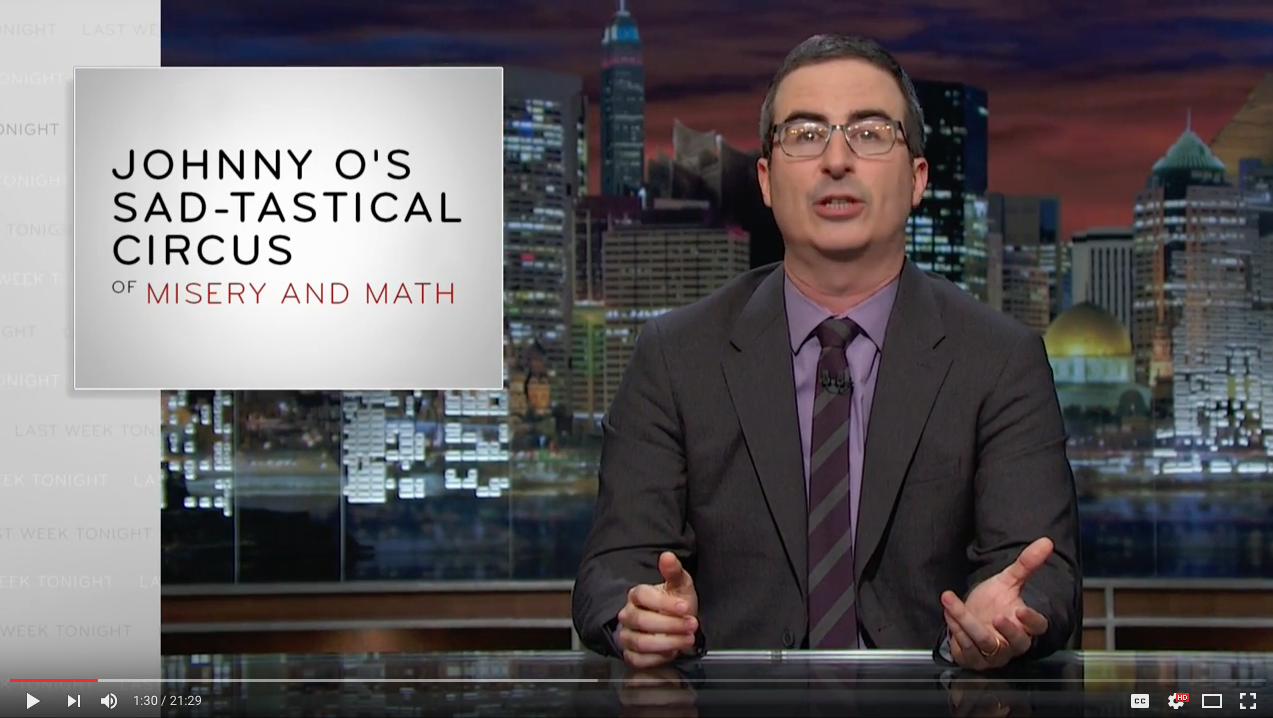 TRENDING NOW: John Oliver tackles retirement planning | iNFOnews.ca