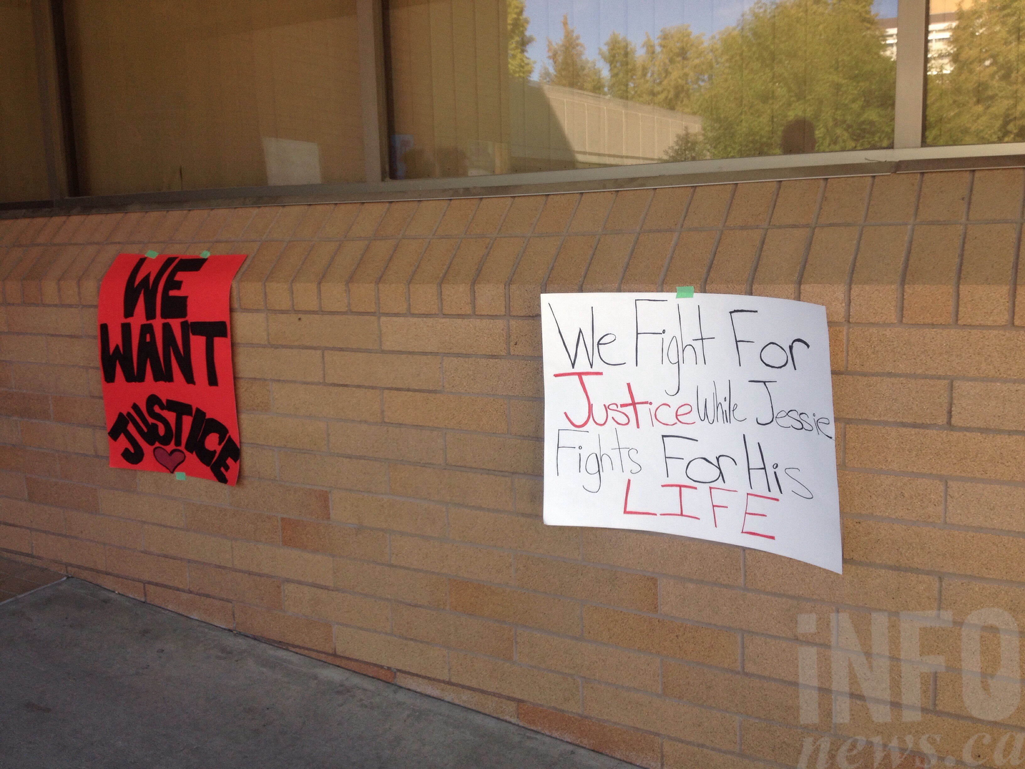 BAT ASSAULT: Supporters of teen in coma rally outside court house | iNFOnews.ca