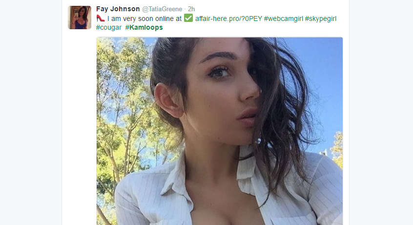 City councillor fed up with Twitter 'porn bots' abusing #Kamloops | iNFOnews.ca