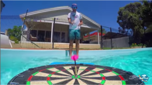 TRENDING NOW: Amazing trick shots with darts | iNFOnews.ca