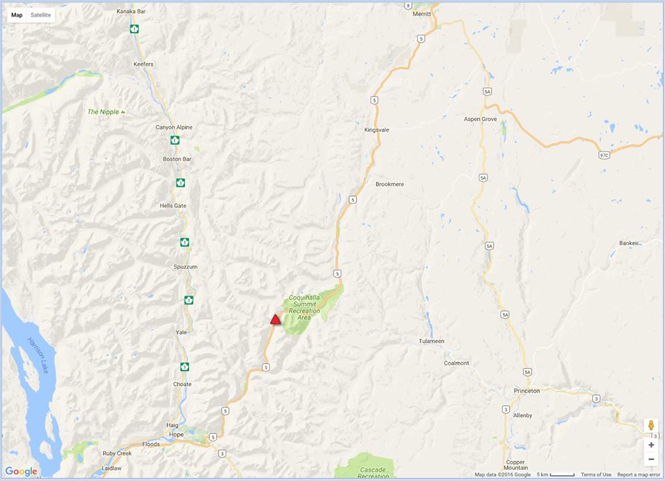 Multiple vehicle crash on Coquihalla highway | iNFOnews.ca