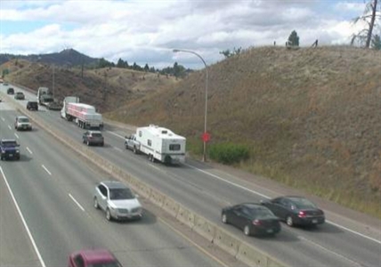 Three-car crash on Highway 1 in Kamloops slows traffic | iNFOnews.ca