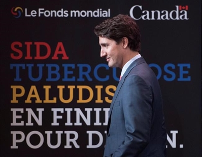 Trudeau challenges world to pledge more money for AIDS, malaria and tuberculosis | iNFOnews.ca