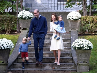 Prince George, Princess Charlotte take part in Victoria children's party | iNFOnews.ca