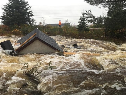 Torrential rain, strong winds wreaks havoc in Atlantic Canada | iNFOnews.ca