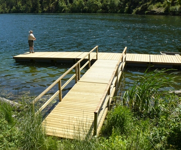 Two new docks built for anglers of all ages and skill levels | iNFOnews.ca