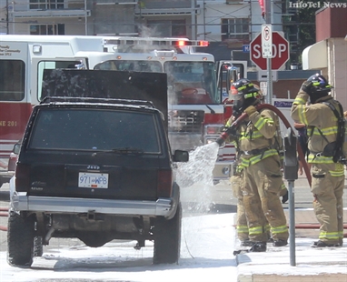 High heat, hot brakes can lead to burning cars, wildfires | iNFOnews.ca
