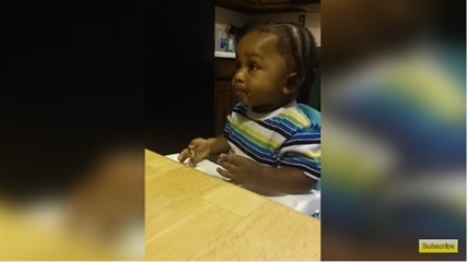 TRENDING NOW: Baby is really excited about food | iNFOnews.ca