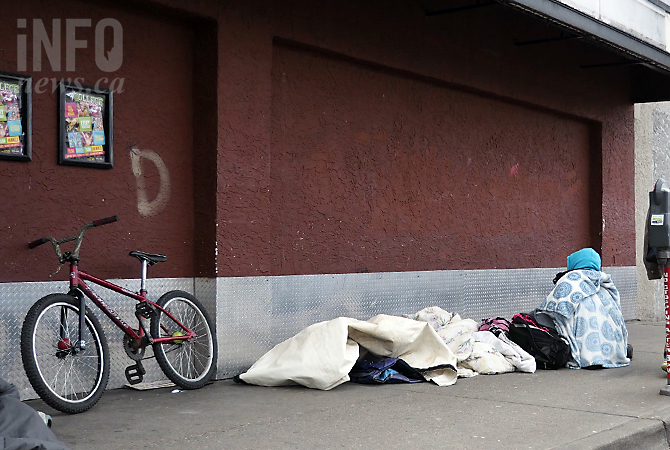 Sidewalk bylaw making life even harder for Kelowna's homeless | iNFOnews.ca