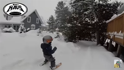 TRENDING NOW: Two-year-old skis like a pro | iNFOnews.ca