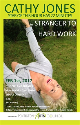 Cathy Jones in Stranger to Hard Work coming to Penticton | iNFOnews.ca