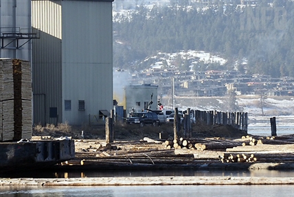 Transportation Safety Board team arrive at scene of Tolko fatality | iNFOnews.ca