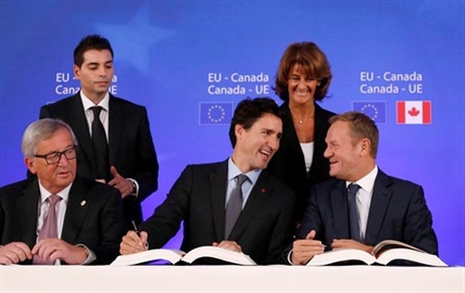Canada, Europe cheer EU trade deal as countermeasure to isolationism | iNFOnews.ca Canada, Europe cheer EU trade deal as countermeasure to isolationism | iNFOnews.ca