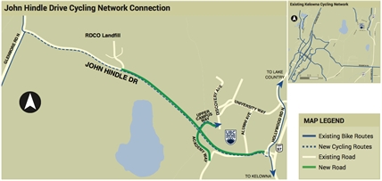 Construction of John Hindle Drive extension to UBCO to begin this spring | iNFOnews.ca
