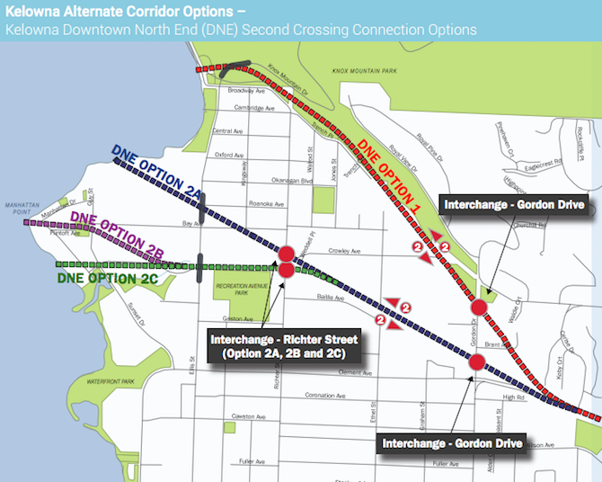 Transportation ministry narrows route options for second crossing of Okanagan Lake | iNFOnews.ca