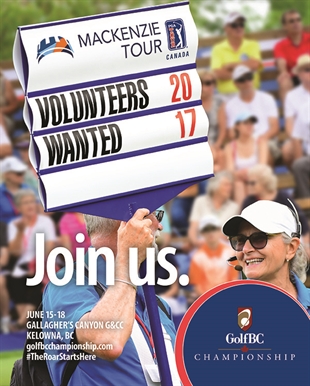 GolfBC Championship is calling for volunteers and caddies | iNFOnews.ca