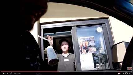 TRENDING NOW: Drive-thru worker turns tables on pranksters | iNFOnews.ca