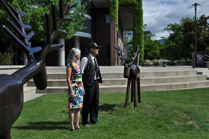 Sculptures enhance permanent legacy of former UBC Okanagan student | iNFOnews.ca