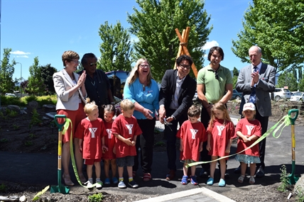 Ribbon cut at new Indigenous garden at Okanagan College | iNFOnews.ca
