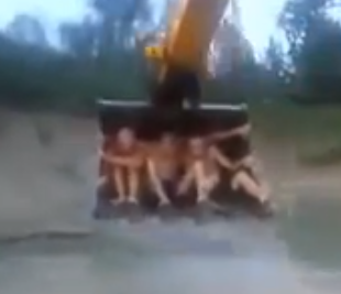 Yep. Those are kids in that bucket. | iNFOnews.ca Yep. Those are kids in that bucket. | iNFOnews.ca