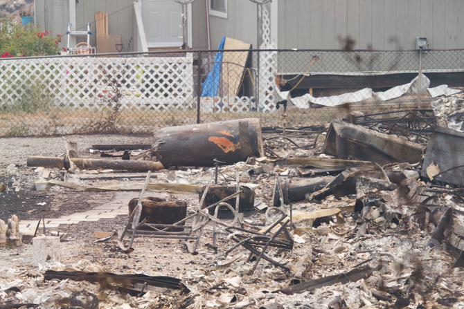 iN PHOTOS: B.C. wildfire rips through Ashcroft mobile home park | iNFOnews.ca