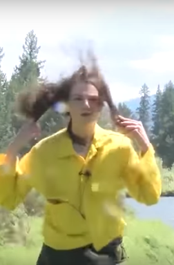 TRENDING NOW: Reporter gets a little too close to the action | iNFOnews.ca