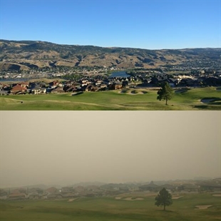 iN PHOTOS: Deteriorating air quality in Kamloops | iNFOnews.ca