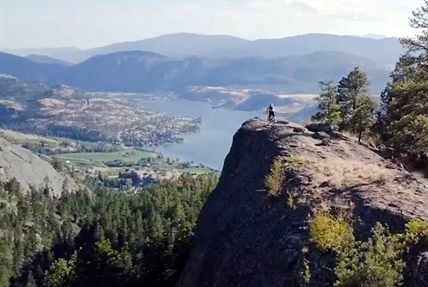 VIDEO: An eye-popping love letter to Okanagan Mountain bike trails | iNFOnews.ca